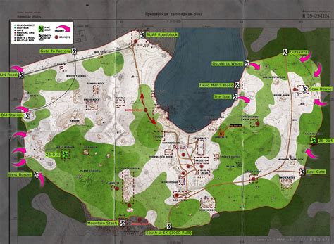 tarkov map woods